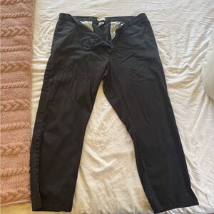Dennis Basso Black Chinos Casual Cotton